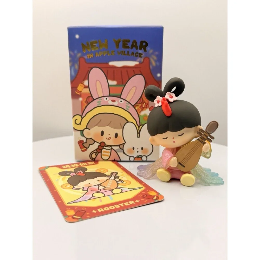 Zzoton New Year In Apple Village Series Blind Box Figure - Confirmed Rooster